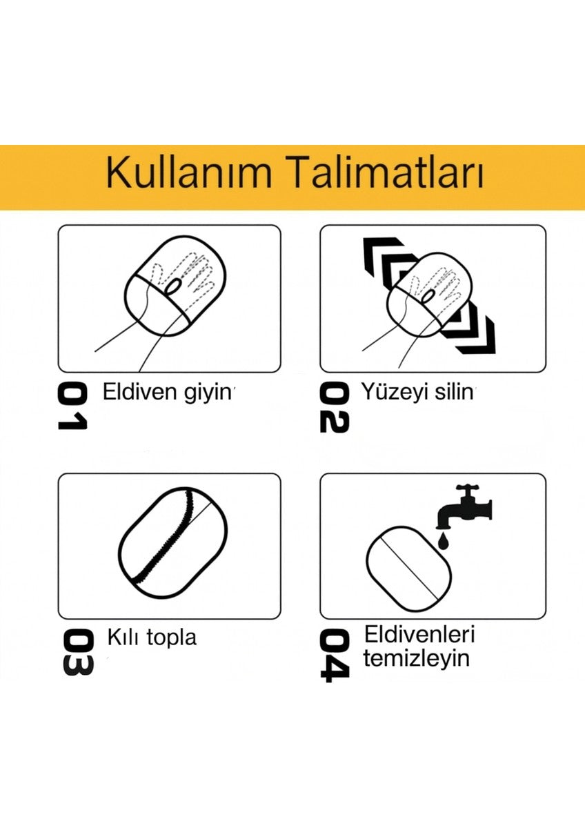 Patiboo Yıkanabilir Statik Kedi & Köpek Tüy Toplama Eldiveni (24x16.5 cm)